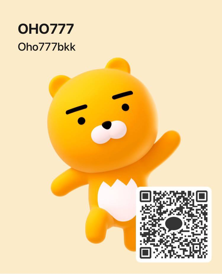 OHO777 카카오톡 QR코드