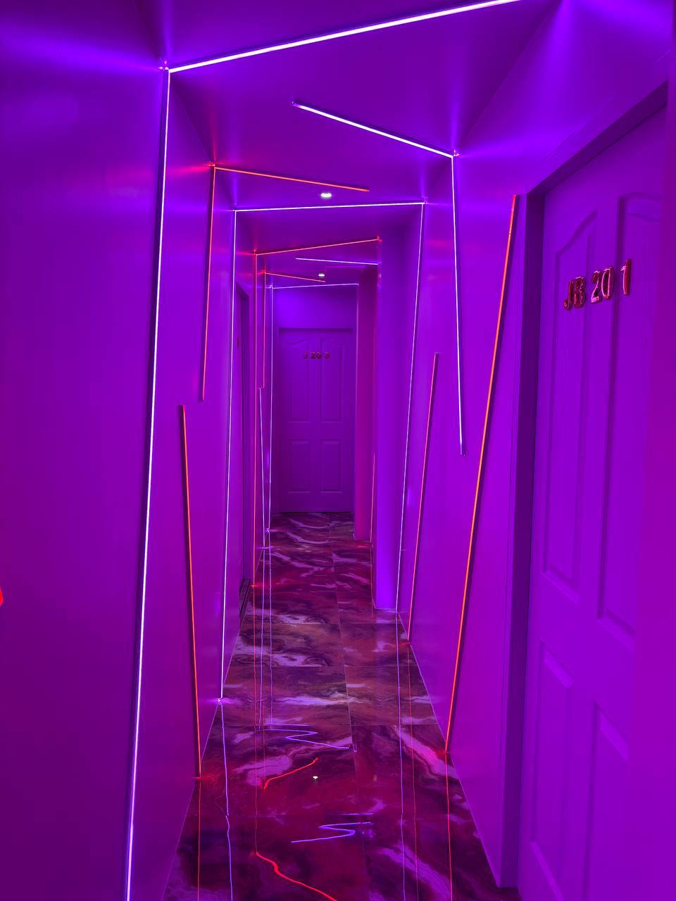 복도 및 샤워 시설